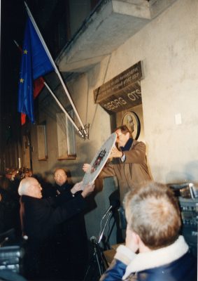 Eröffnung der österreichischen Botschaft 1997. Foto: Archiv des Außenministeriums, Voldemar Maask