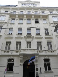 Estnische Botschaft in Wien, Wohllebengasse 9/12. Foto: Estnische Botschaft in Wien